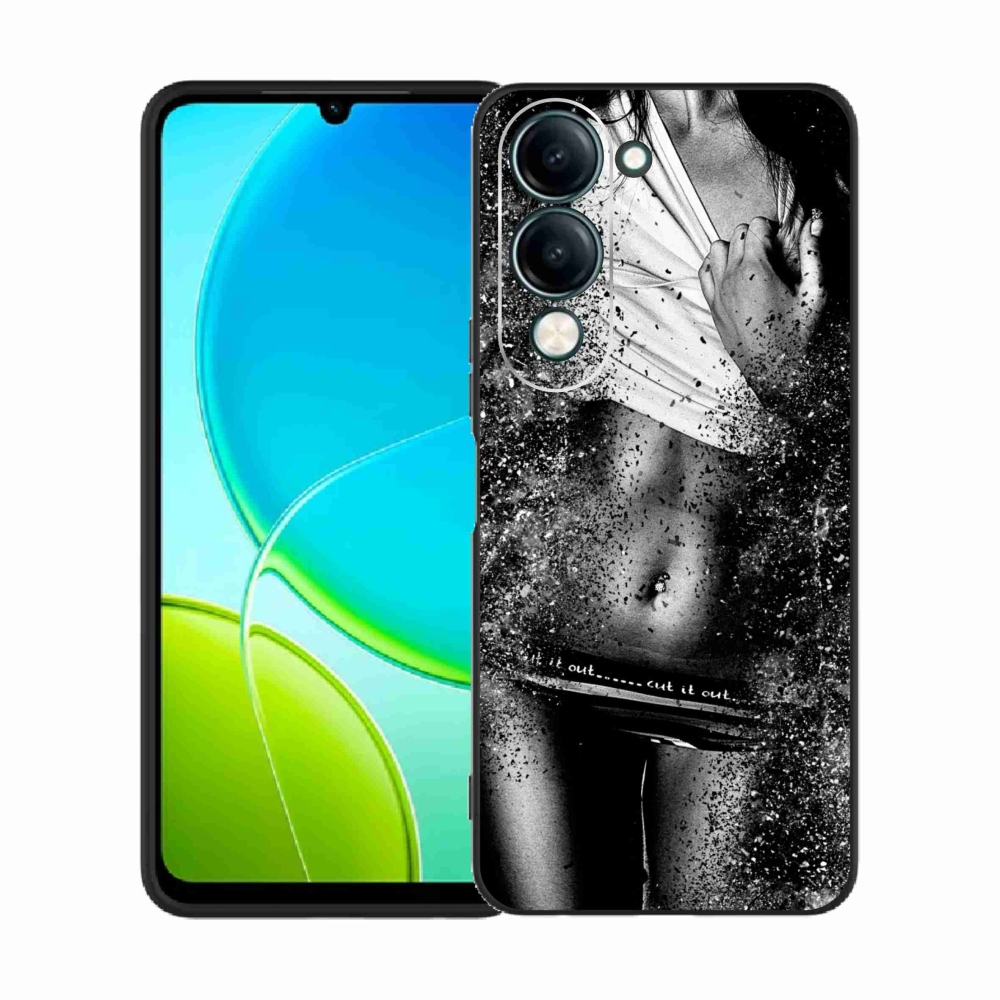 Gél borító mmCase a Vivo Y29s 5G-hez - szexi nő 1