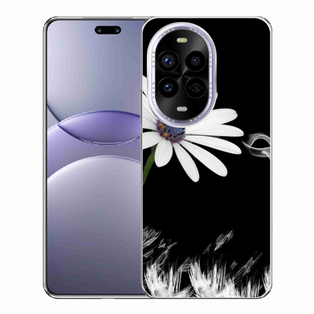 Gél borítás mmCase a Huawei Nova 13 Pro 5G számára - fehér virág