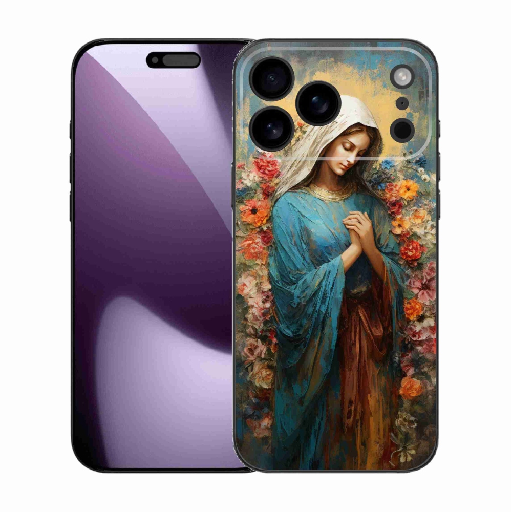 Gél borítás mmCase iPhone 17 Pro Max készülékhez - szent nő