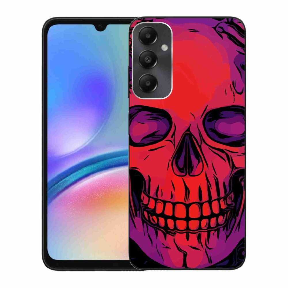 Gél tok mmCase a Samsung Galaxy A05s készülékhez - koponya