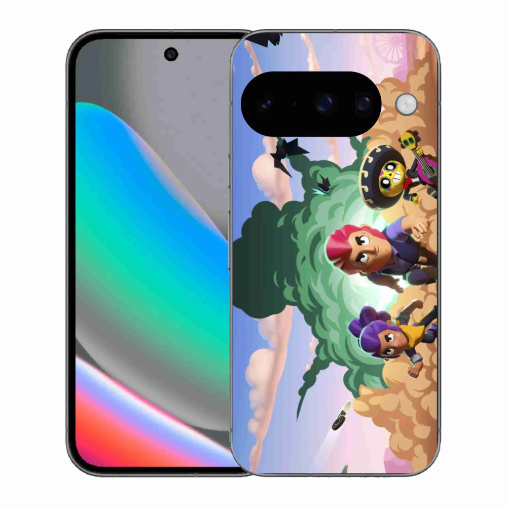 Gél borítás mmCase a Google Pixel 10 számára - bravúros csillagok