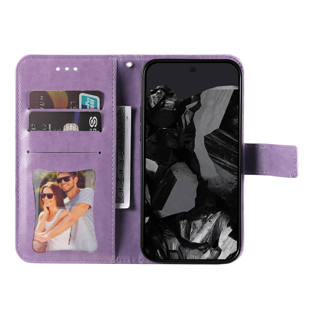 Mandala könyv tok a Google Pixel 10 Pro XL/Pixel 9 Pro XL készülékhez - lila