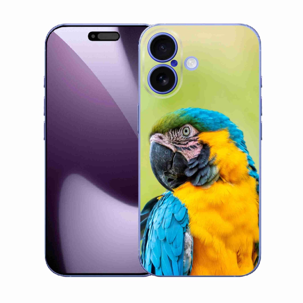 Zselés borítás mmCase iPhone 17 készülékhez - papagáj ara 2