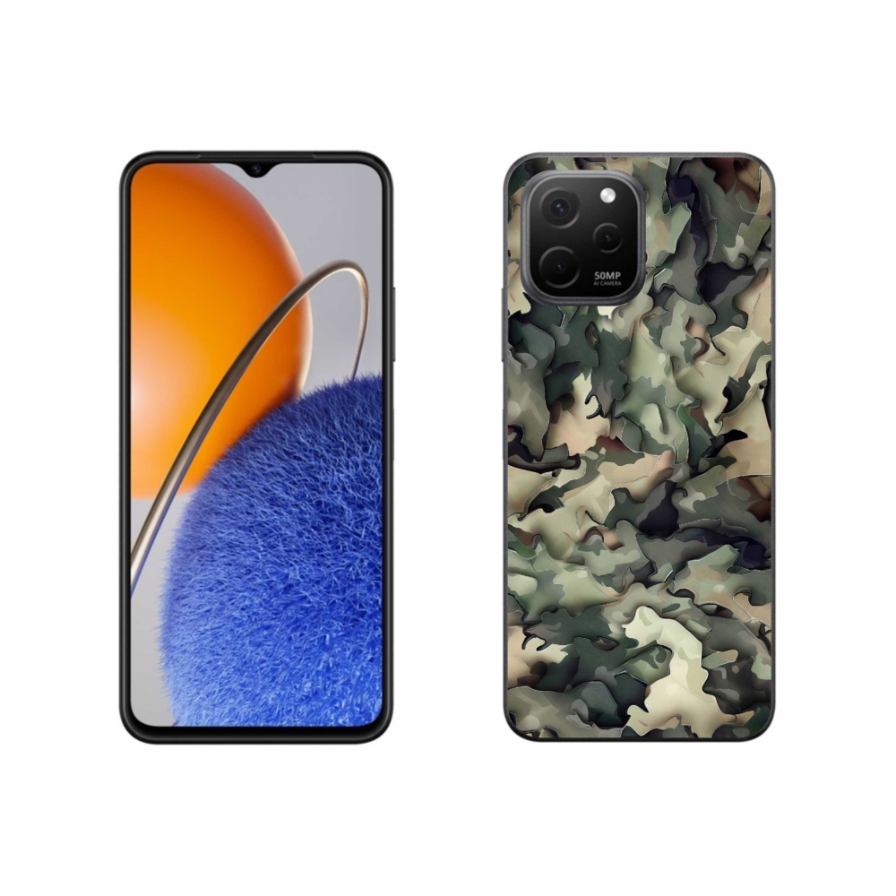 Gél borítás mmCase a Huawei Nova Y61 készülékhez - terepszínű minta 9