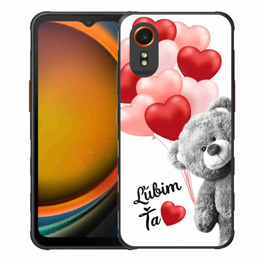 Gél tok mmCase a Samsung Galaxy Xcover 7 készülékhez - I love you en