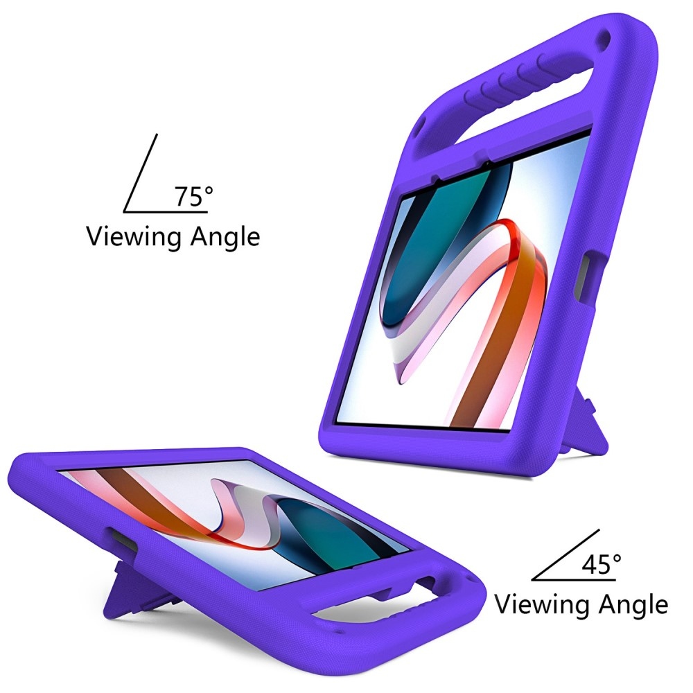 Tartós borító fogantyúval Xiaomi Redmi Pad 10.6 tablethez - lila