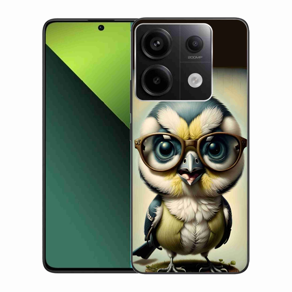 Gél borítás mmCase a Xiaomi Redmi Note 13 Pro 5G/Poco X6 5G - kölyök szemüveggel