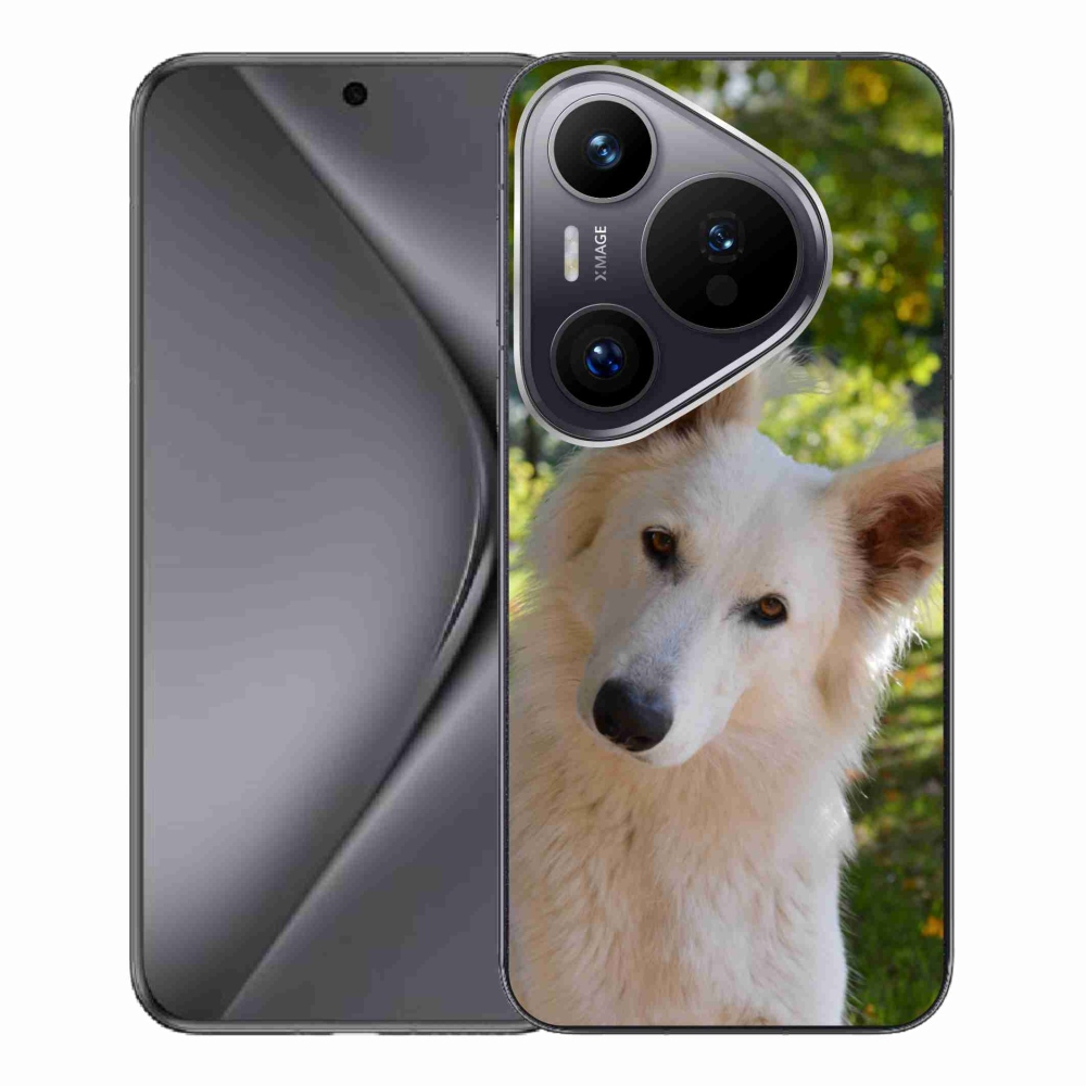 Gél borítás mmCase a Huawei Pura 70 Pro készülékhez - fehér svájci pásztor 1