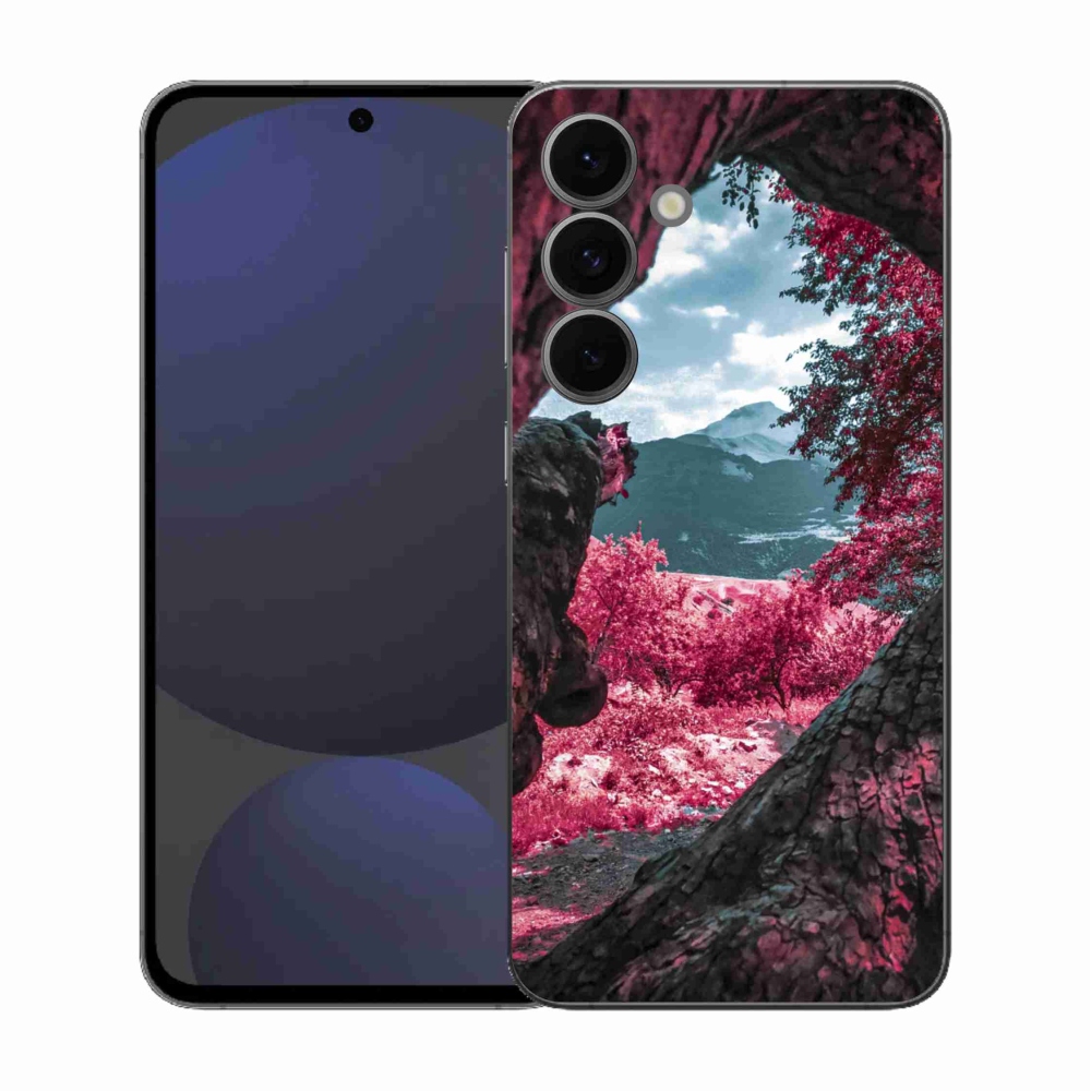 Zselés borítás mmCase Samsung Galaxy S25 FE - hegyi kilátás