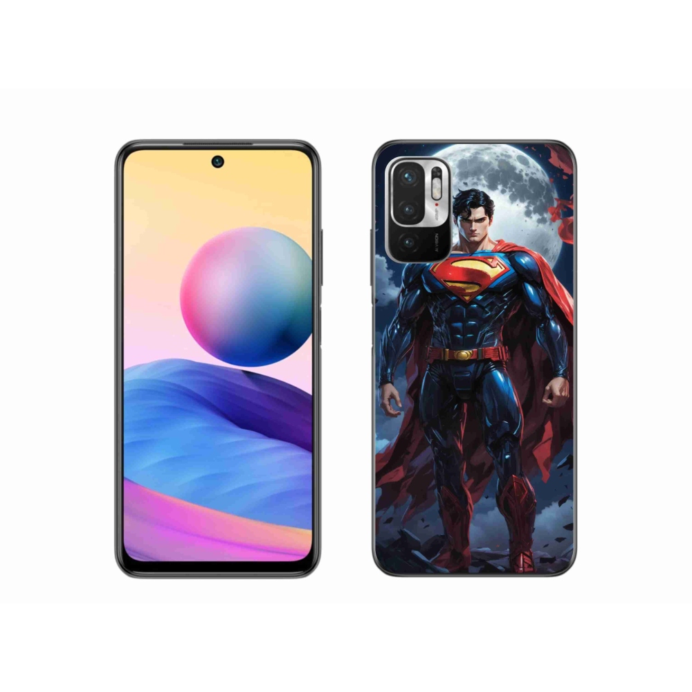 Gél borítás mmCase a Xiaomi Redmi Note 10 5G-hez - superman