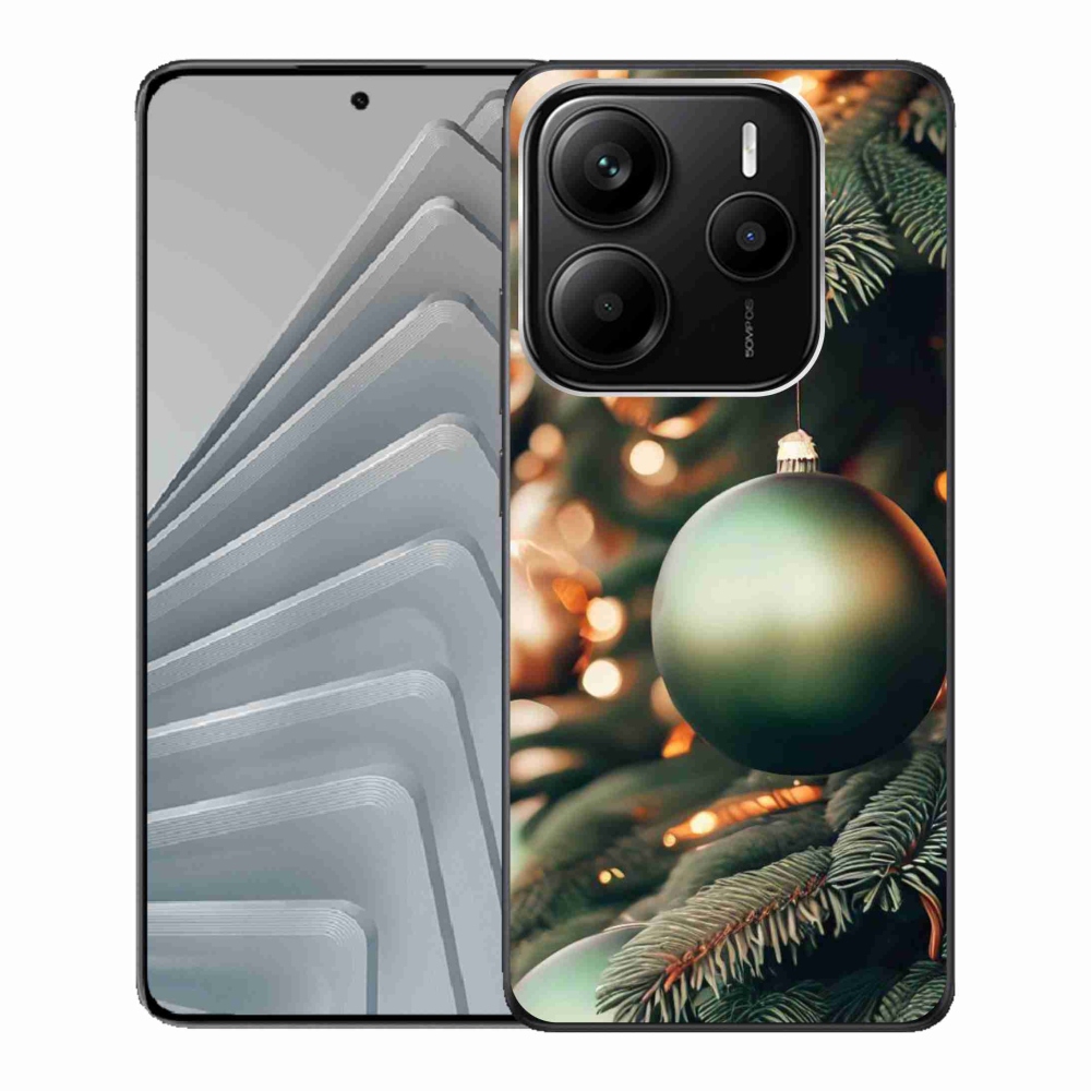 Gél borító mmCase a Xiaomi Redmi Note 14 5G-hez - karácsonyi dekorációk 1