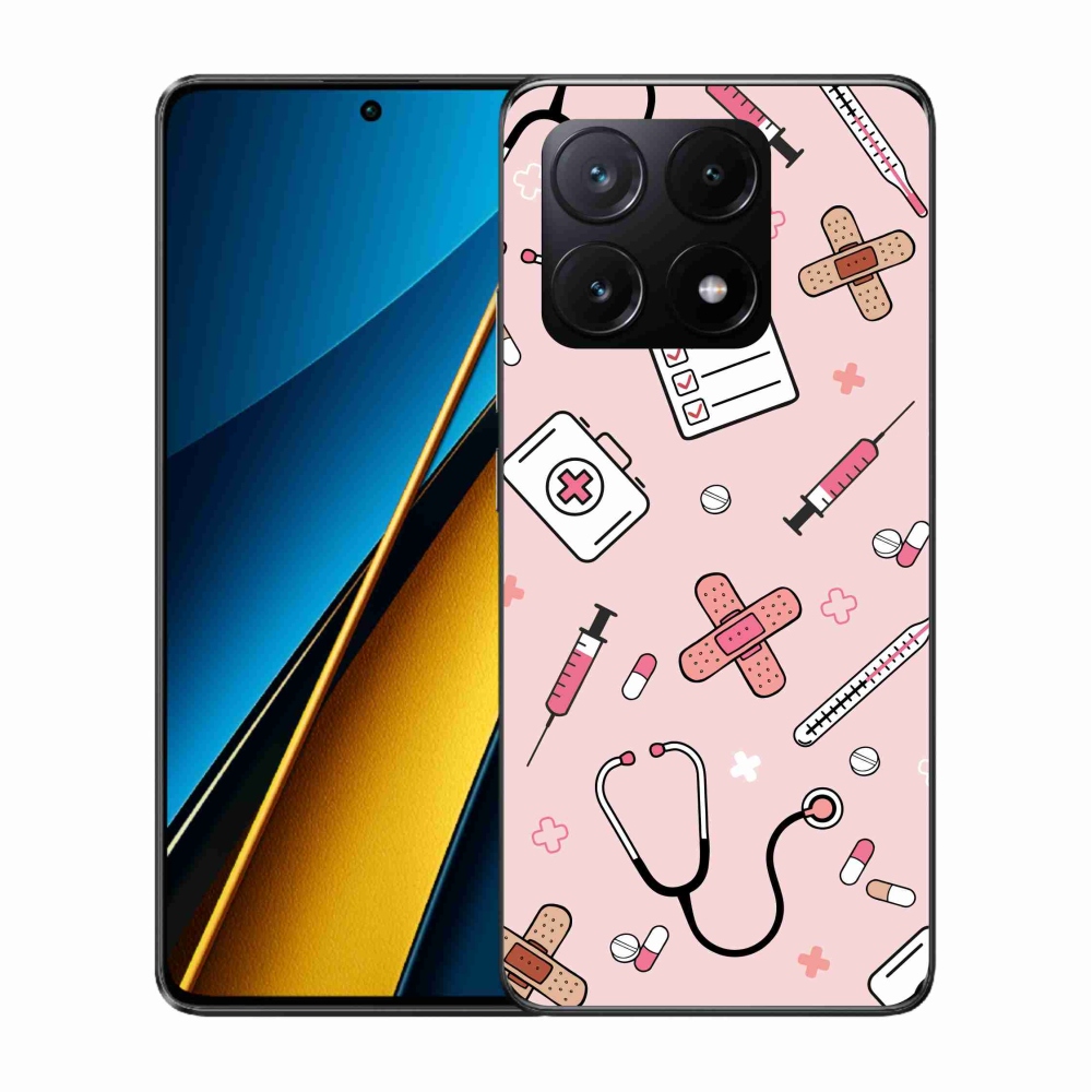 Gél borítás mmCase a Xiaomi Poco X6 Pro 5G számára - egészség 2