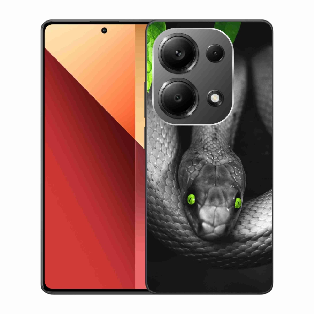 Gél borító mmCase a Xiaomi Redmi Note 13 Pro 4G/Poco M6 Pro - kígyóhoz