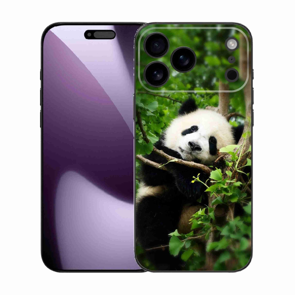 Zselés borítás mmCase iPhone 17 Pro Max készülékhez - panda
