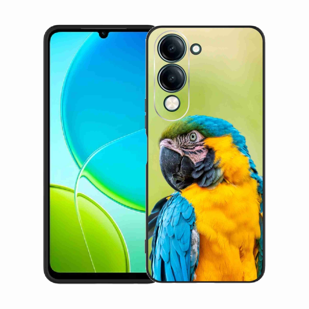 Gél borítás mmCase a Vivo Y29s 5G-hez - papagáj ara 2