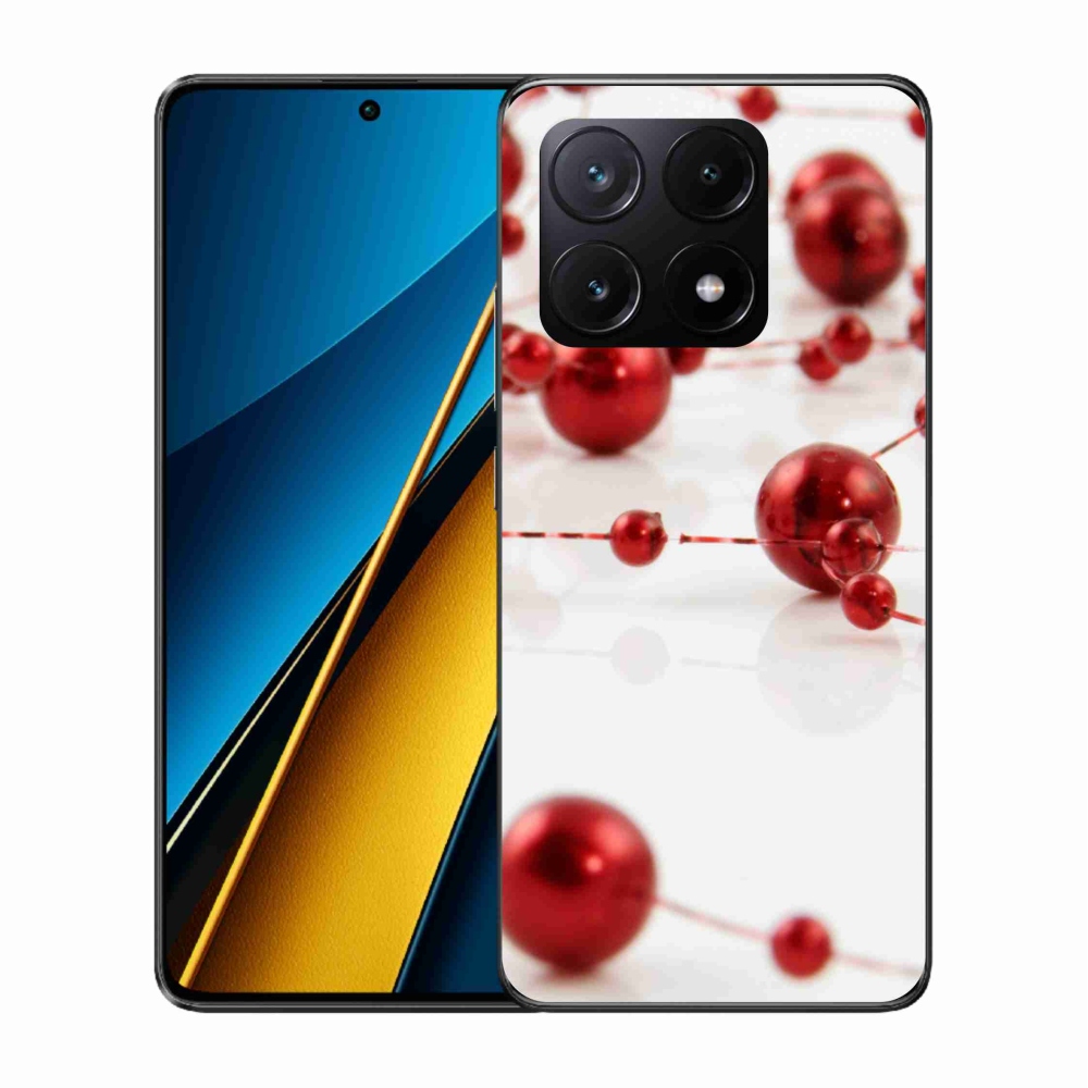 Gél borítás mmCase a Xiaomi Poco X6 Pro 5G-hez - karácsonyi lánc