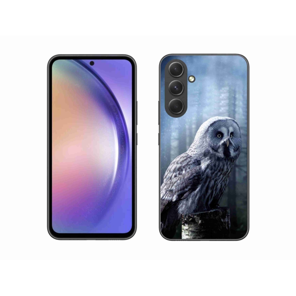 Zselés borítás mmCase Samsung Galaxy A54 5G - bagoly