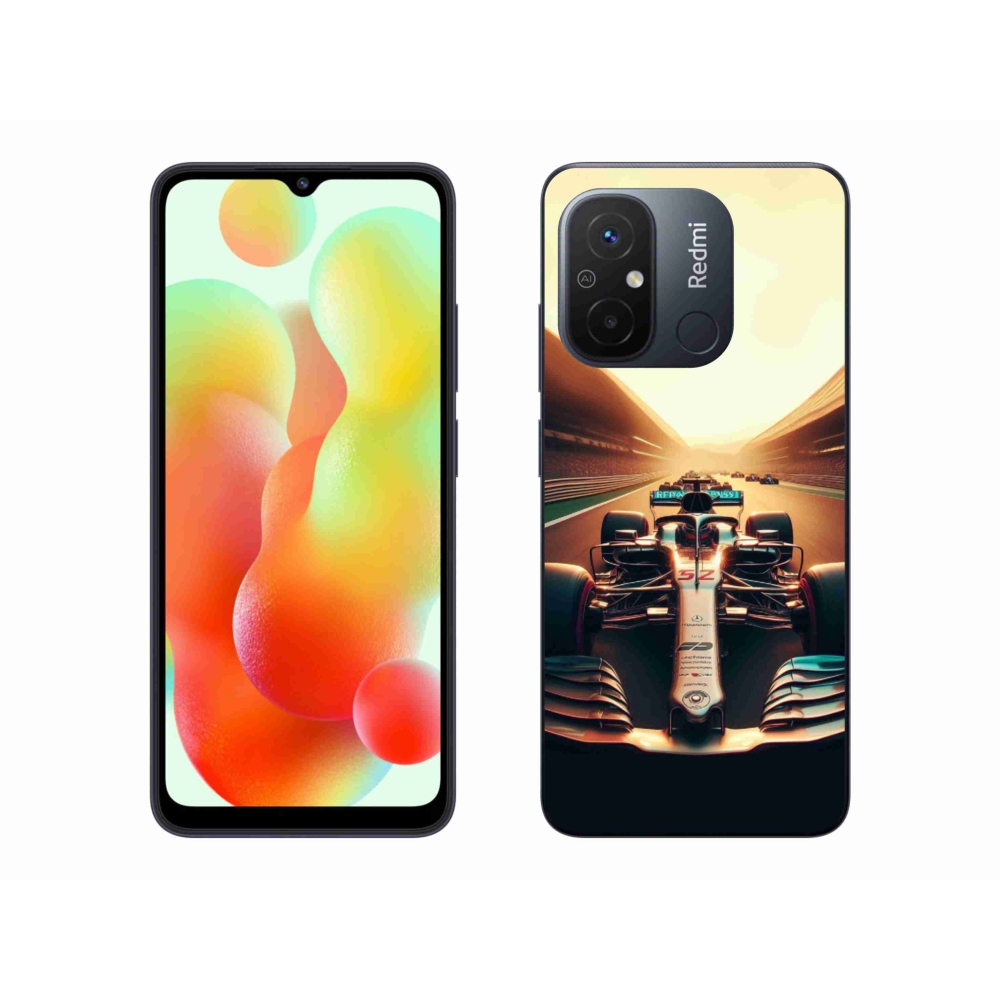 Gél borítás mmCase a Xiaomi Redmi 12C számára - formula 1