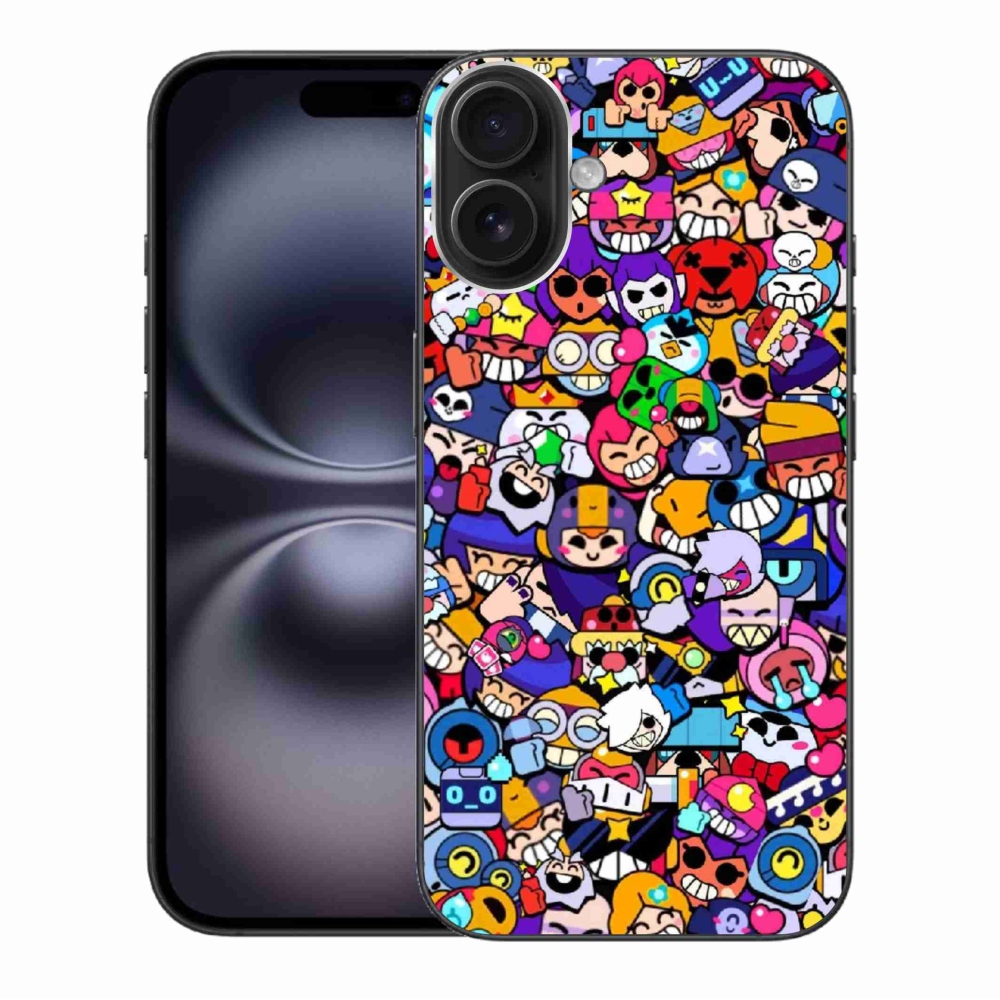 Zselés borítás mmCase iPhone 16 Plus készülékhez - brawl stars 2