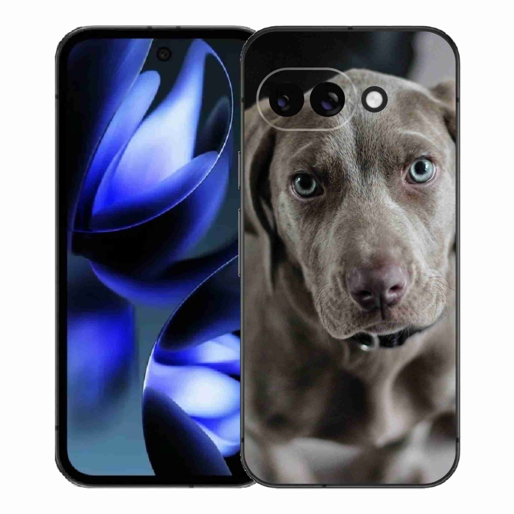 Zselés borítás mmCase a Google Pixel 9a készülékhez - Weimaraner