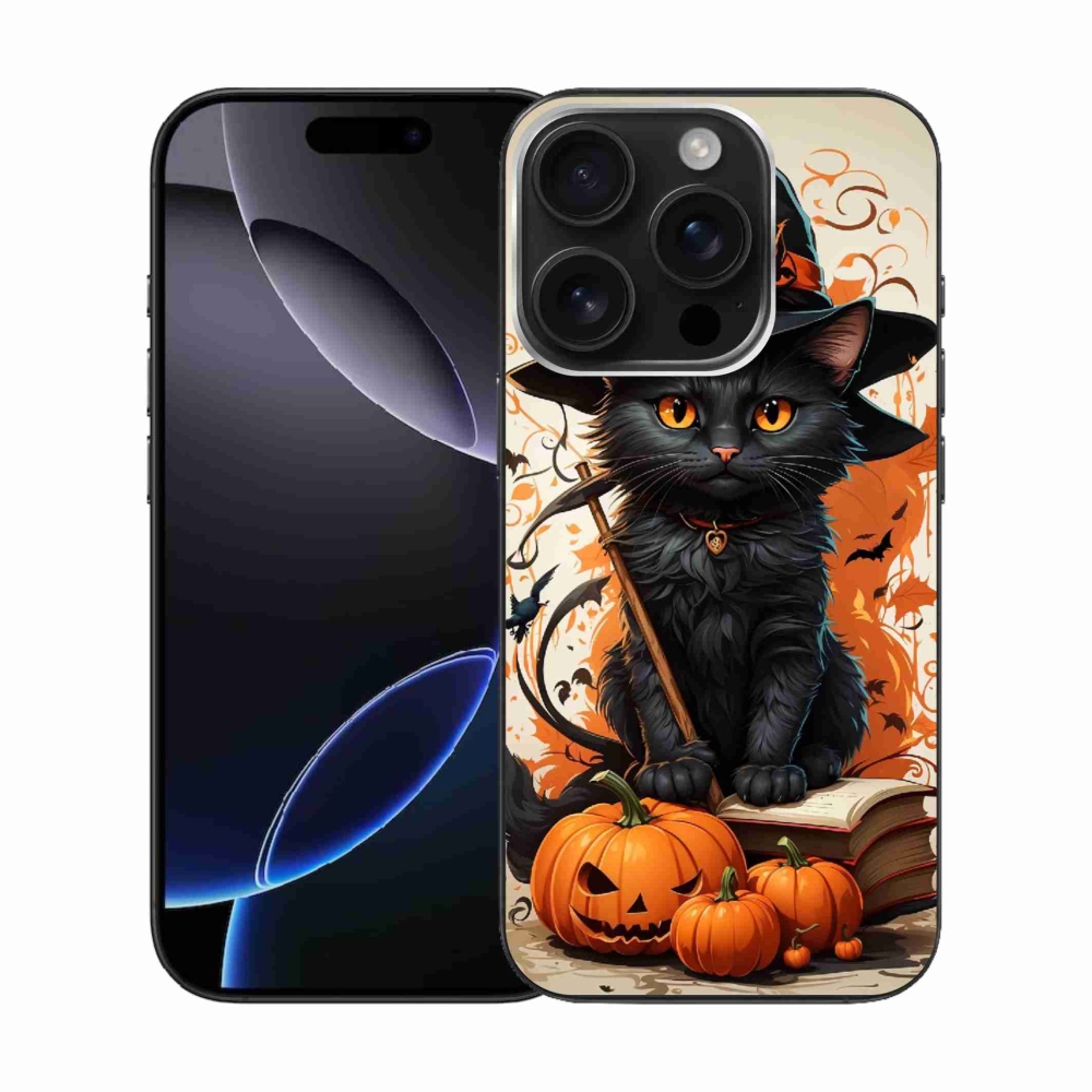 Zselés borítás mmCase iPhone 16 Pro készülékhez - macskavarázsló