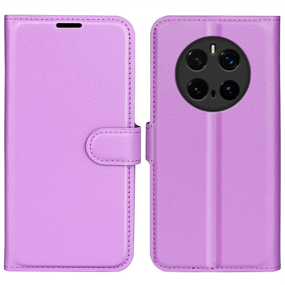 Litchi könyv tok a Honor Magic 7 Pro 5G készülékhez - lila
