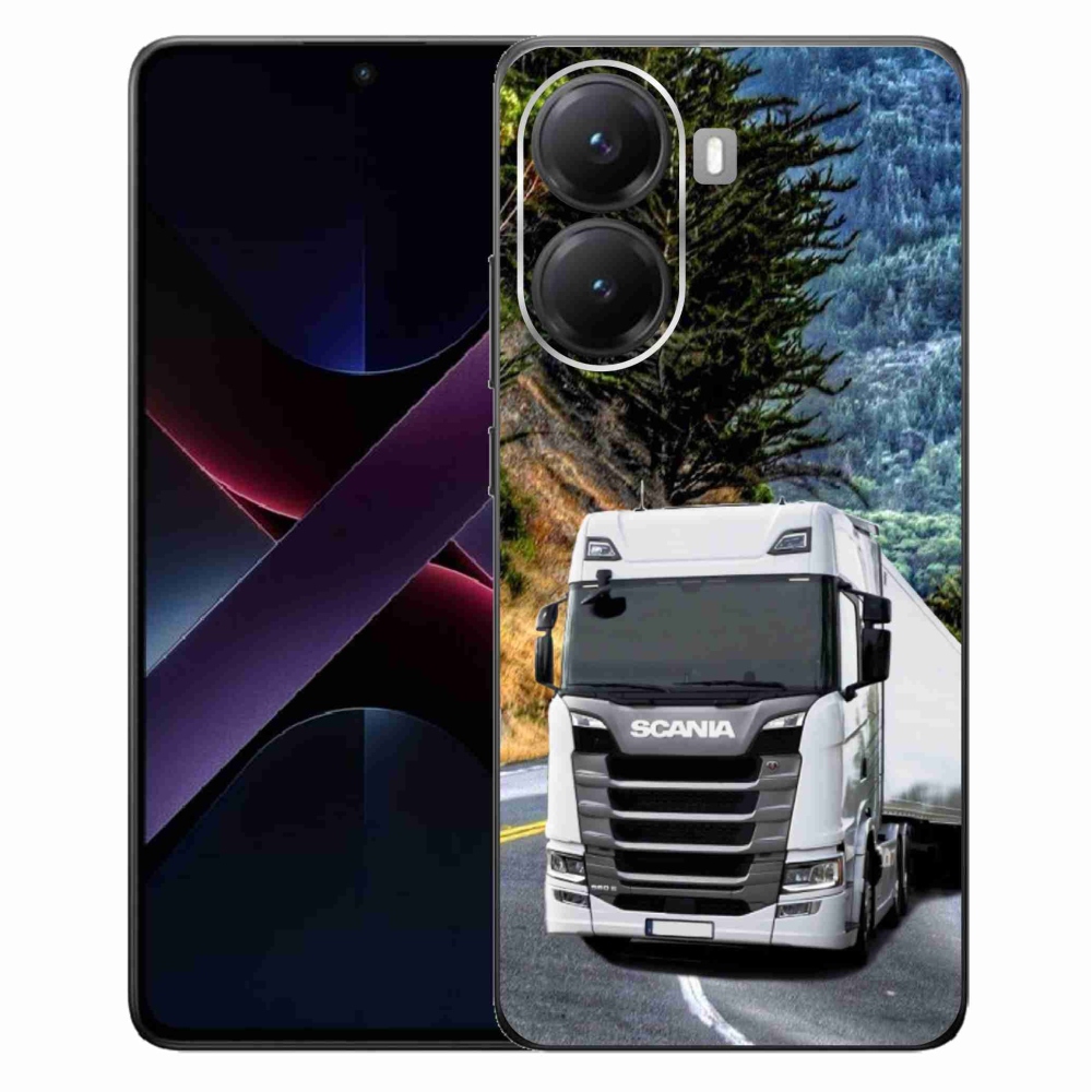 Gél borítás mmCase a Xiaomi Poco X7 Pro 5G számára - teherautó 1