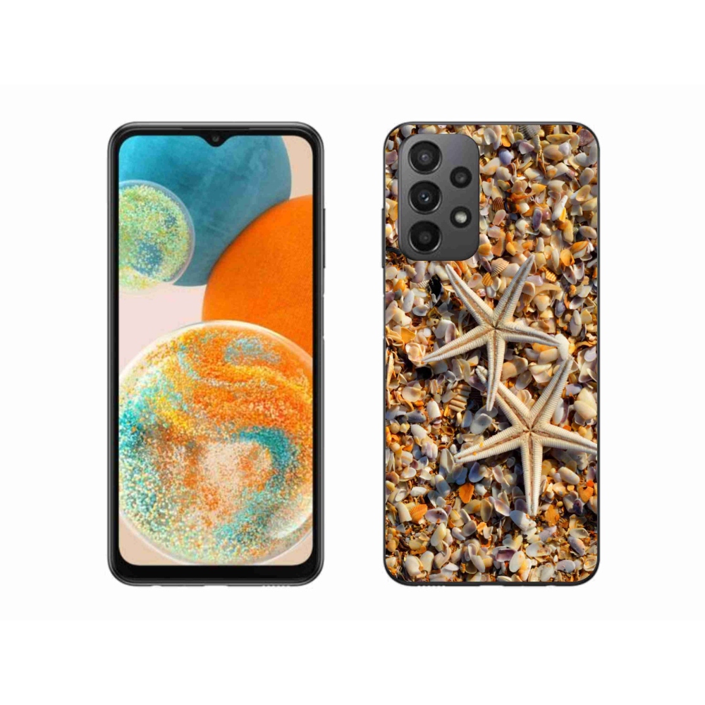 Zselés borítás mmCase Samsung Galaxy A23 4G/5G készülékhez - tengeri csillag