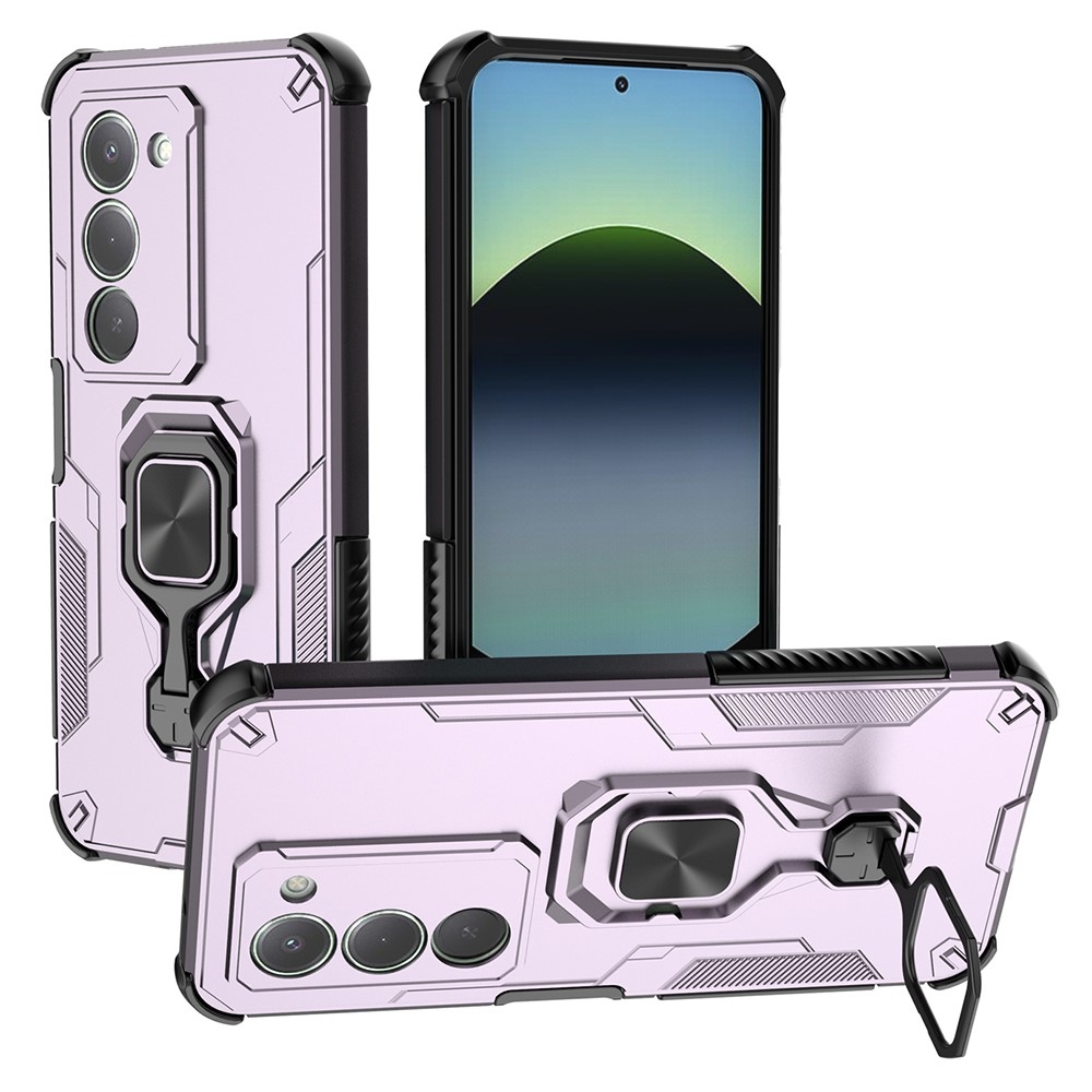 Gyűrűálló borítás a Xiaomi Redmi 15 5G (169mm) készülékhez - lila