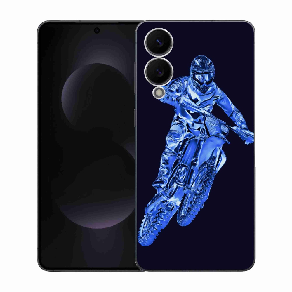 Zselés borítás mmCase Samsung Galaxy S25 Edge készülékhez - motocross 1