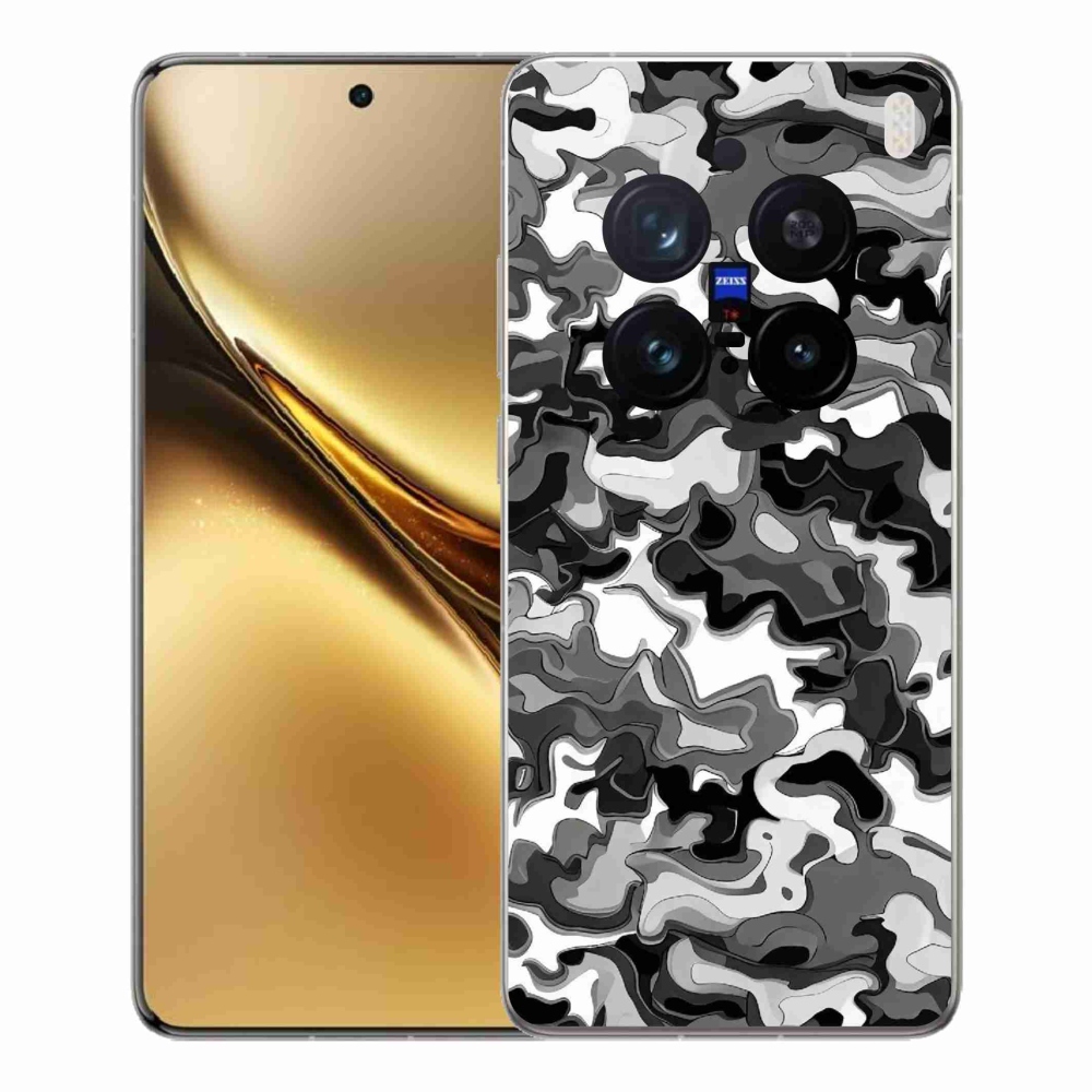 Zselés borítás mmCase a Vivo X200 Pro 5G készülékhez - álcázó minta 3