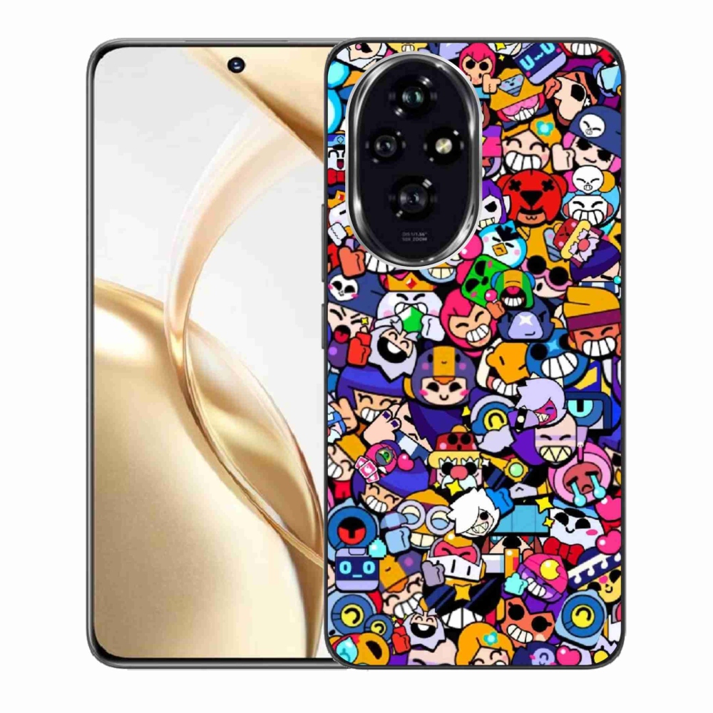 Zselés borítás mmCase a Honor 200 5G számára - brawl stars 2