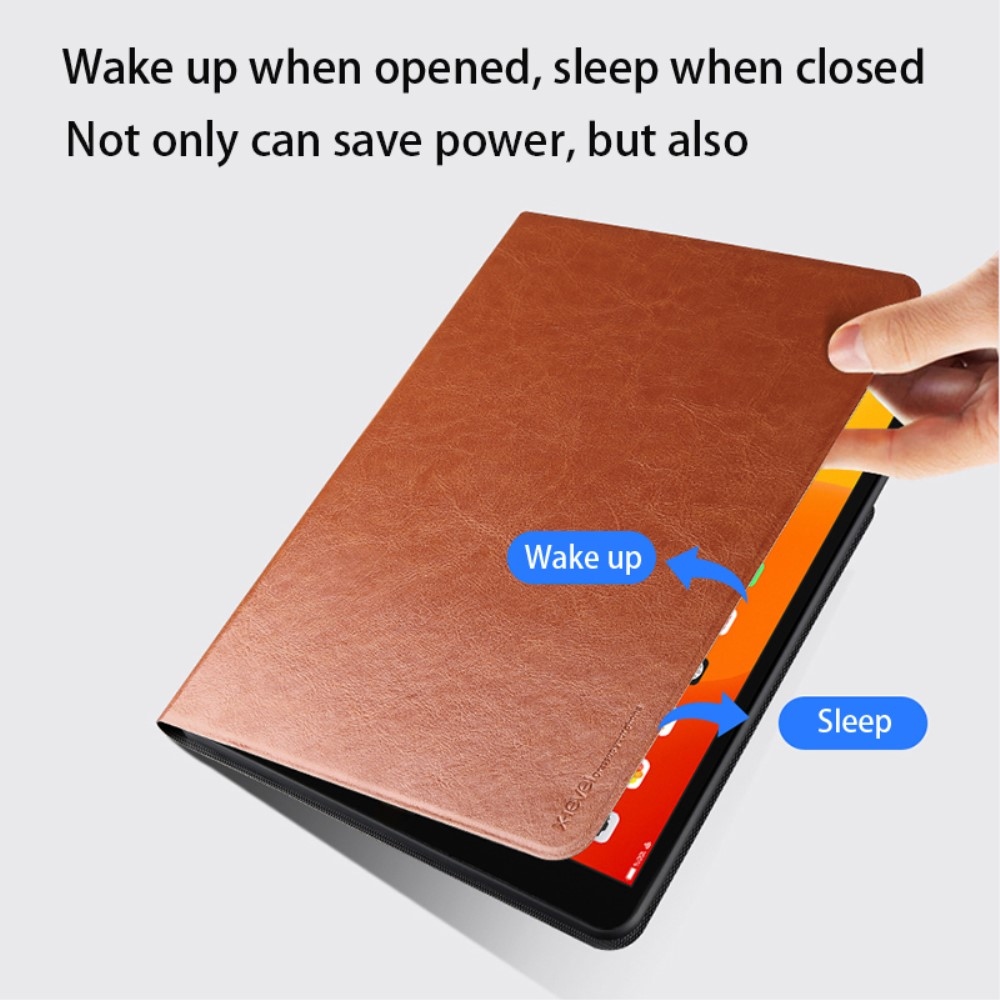 X-Level intelligens zárt tok iPad Pro 13 (2024) - barna