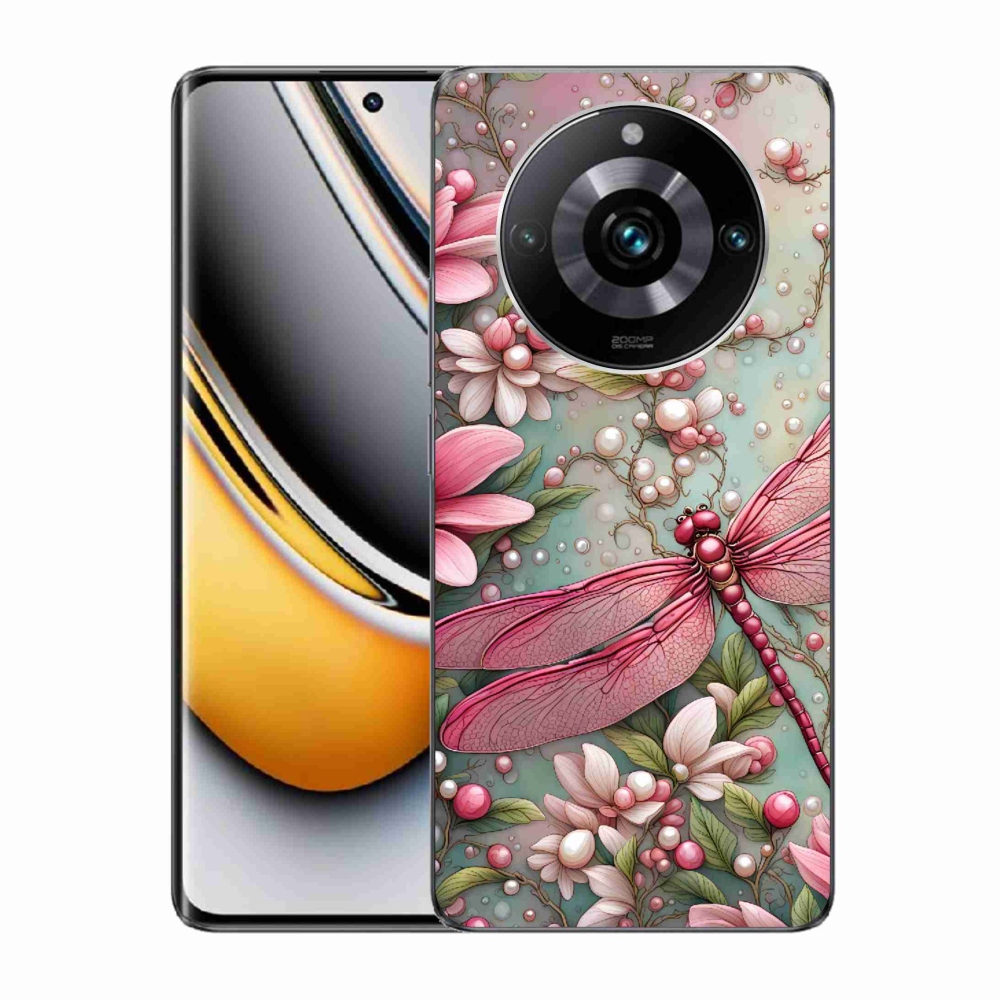 Zselés borítás mmCase a Realme 11 Pro/11 Pro+ készülékhez - szitakötő