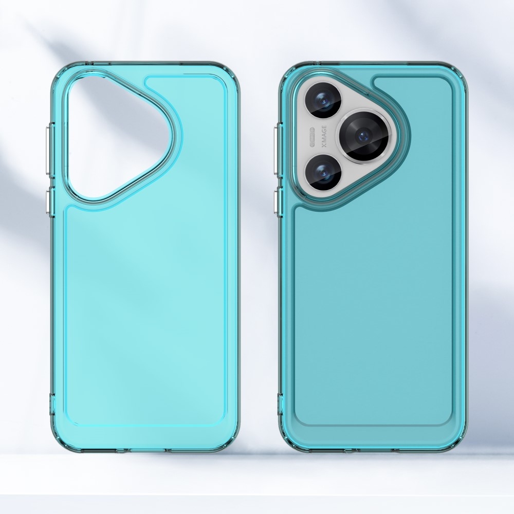 Candy zselés tok Huawei Pura 70 - világoskék színben