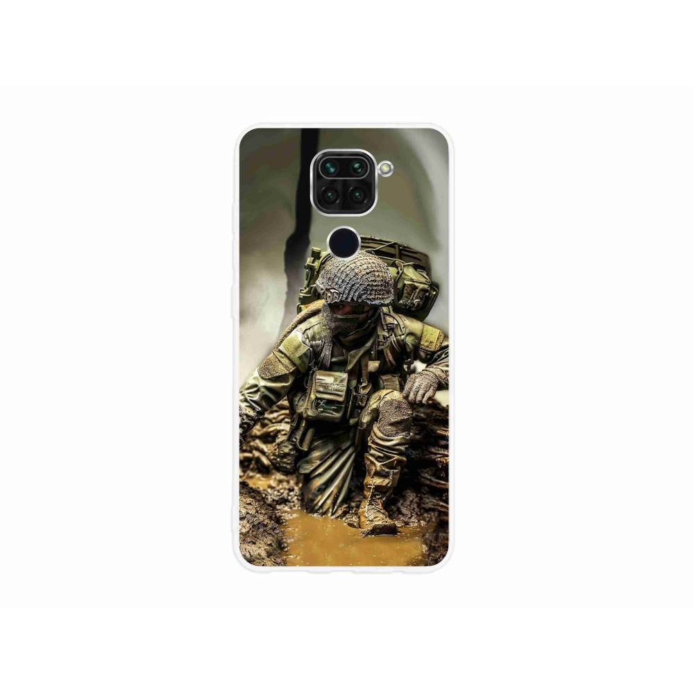 Gél borítás mmCase a Xiaomi Redmi Note 9-hez - katonásabb