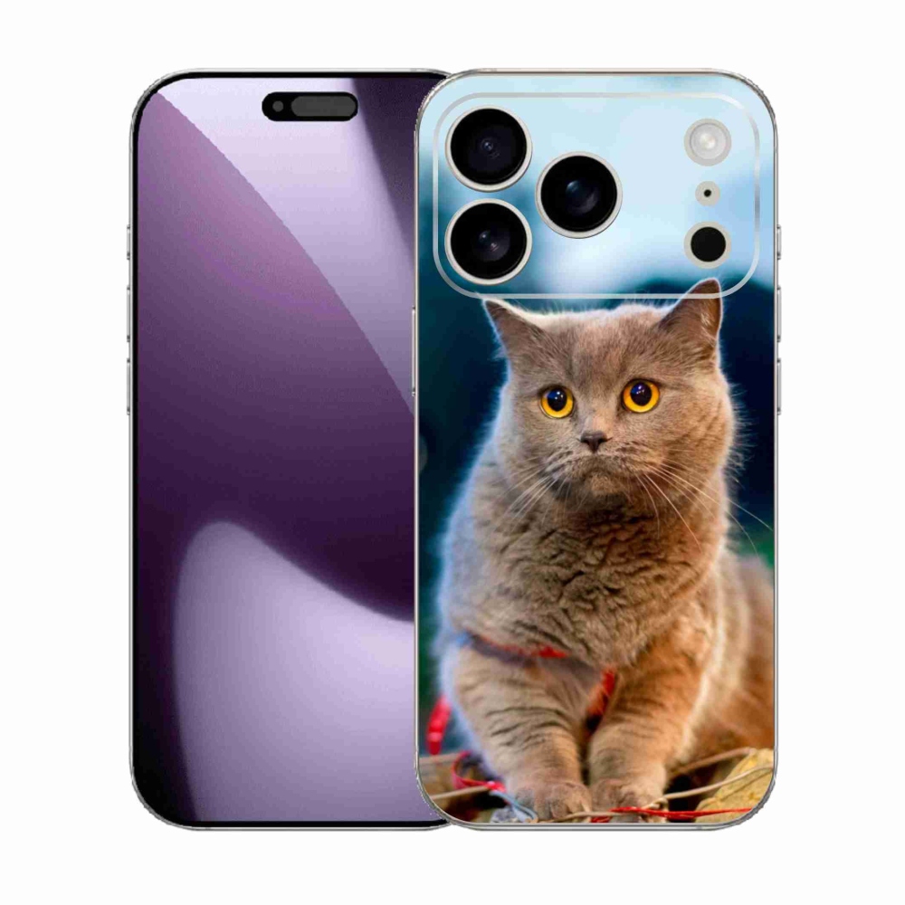 Gél védőburkolat mmCase iPhone 17 Pro készülékhez - Brit kék 2