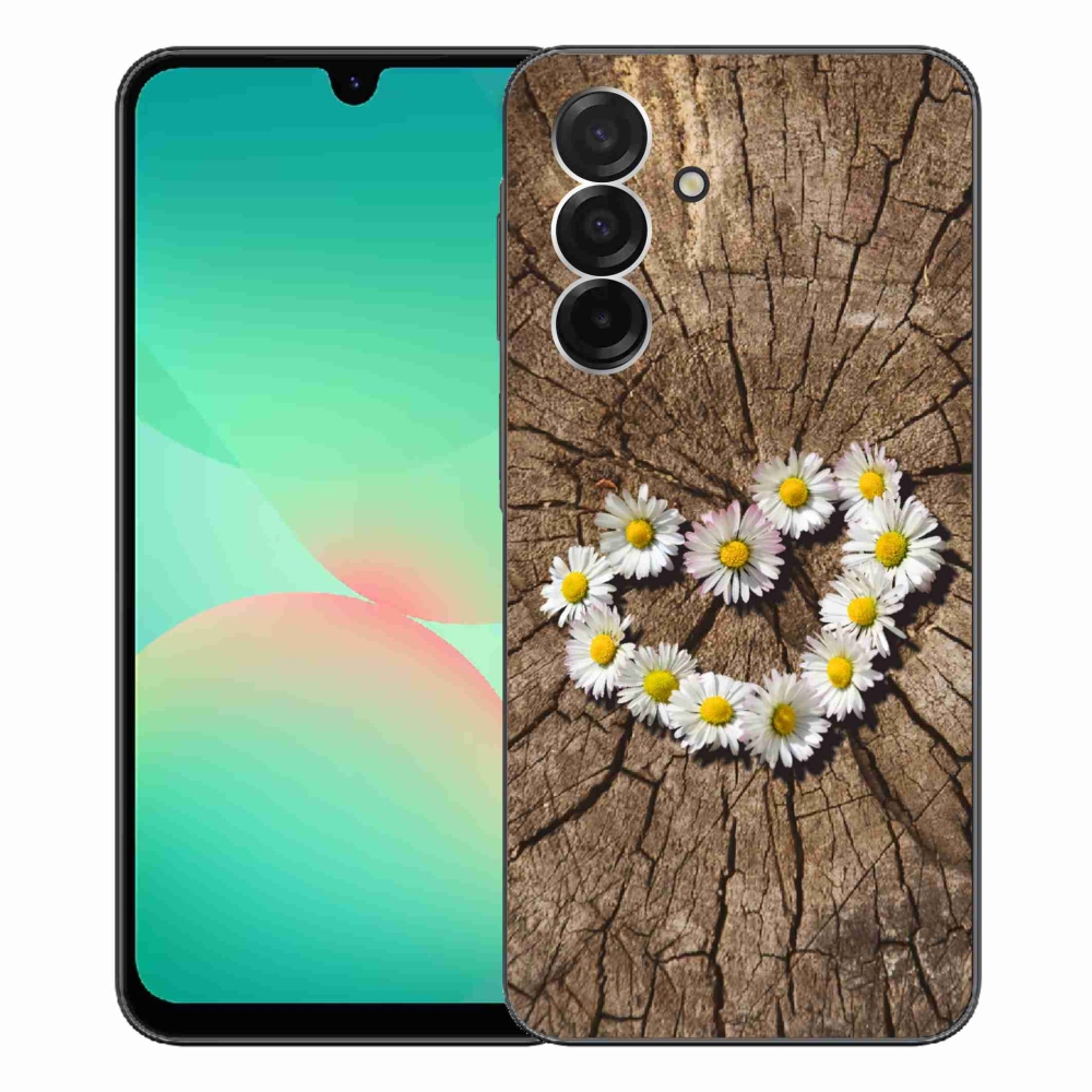 Zselés borítás mmCase Samsung Galaxy A26 5G - Százszorszépek szíve