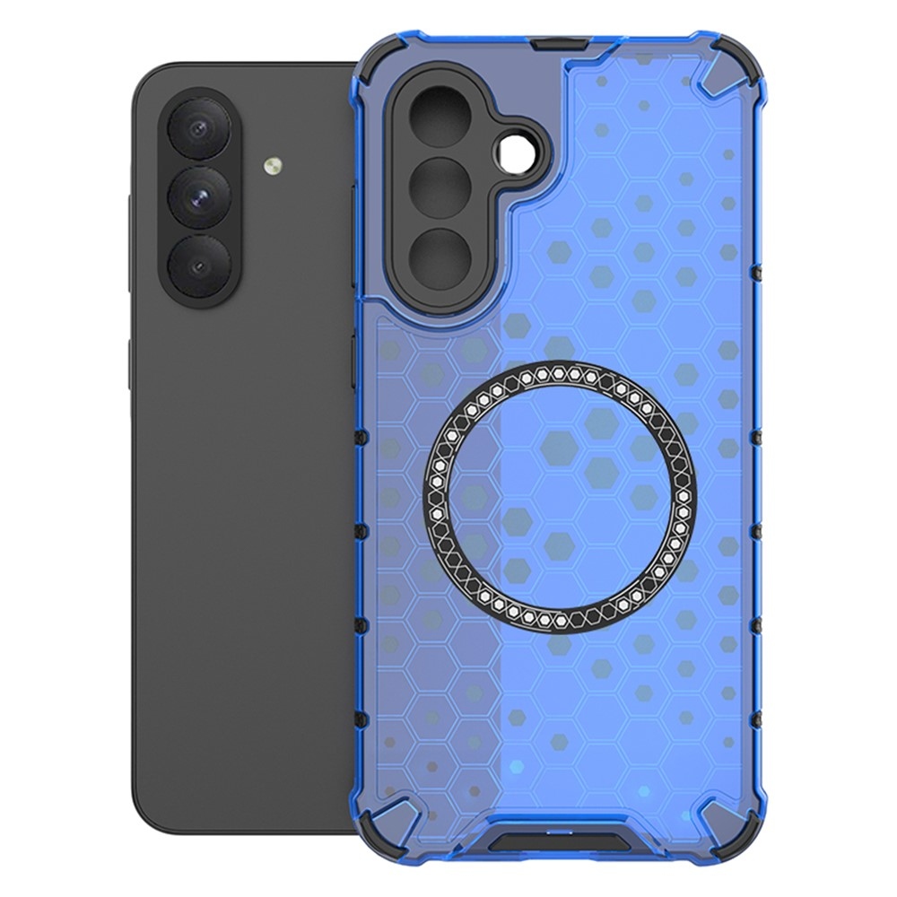 Mézédes, tartós védőburkolat MagSafe-val a Samsung Galaxy A26 5G készülékre - kék