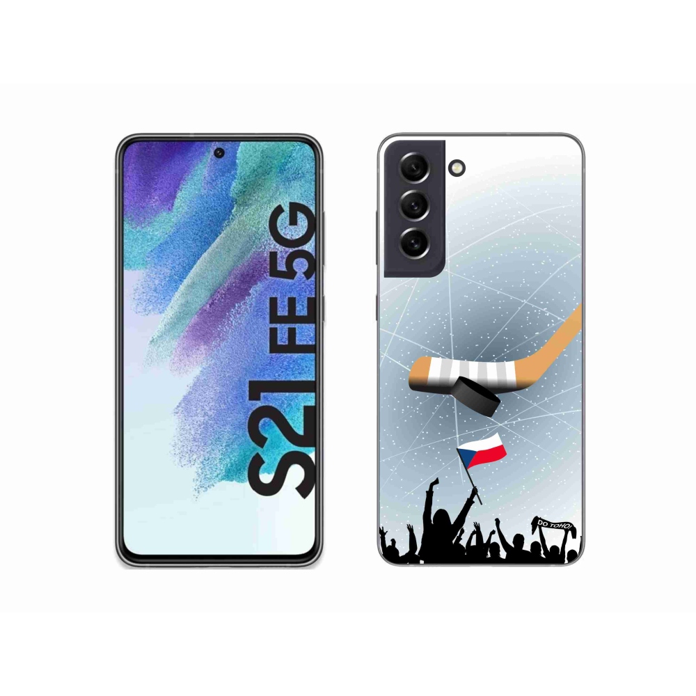 Zselés borítás mmCase Samsung Galaxy S21 FE 5G - hoki szurkolóknak
