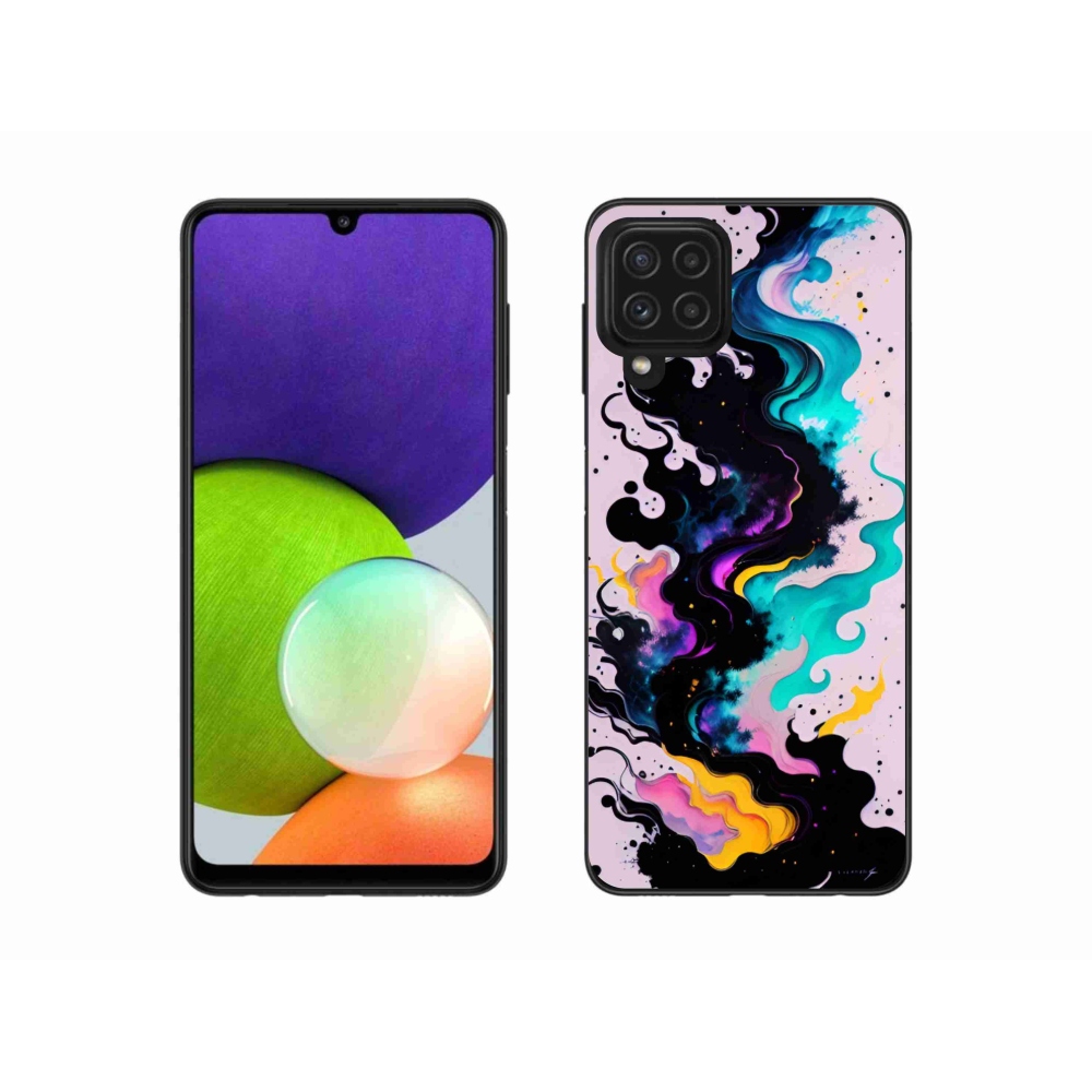 Gél borítás mmCase Samsung Galaxy A22 4G - absztrakt motívum 4