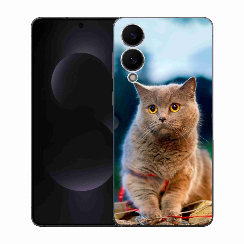 Gél védőhuzat mmCase Samsung Galaxy S25 Edge készülékhez - Brit kék 2