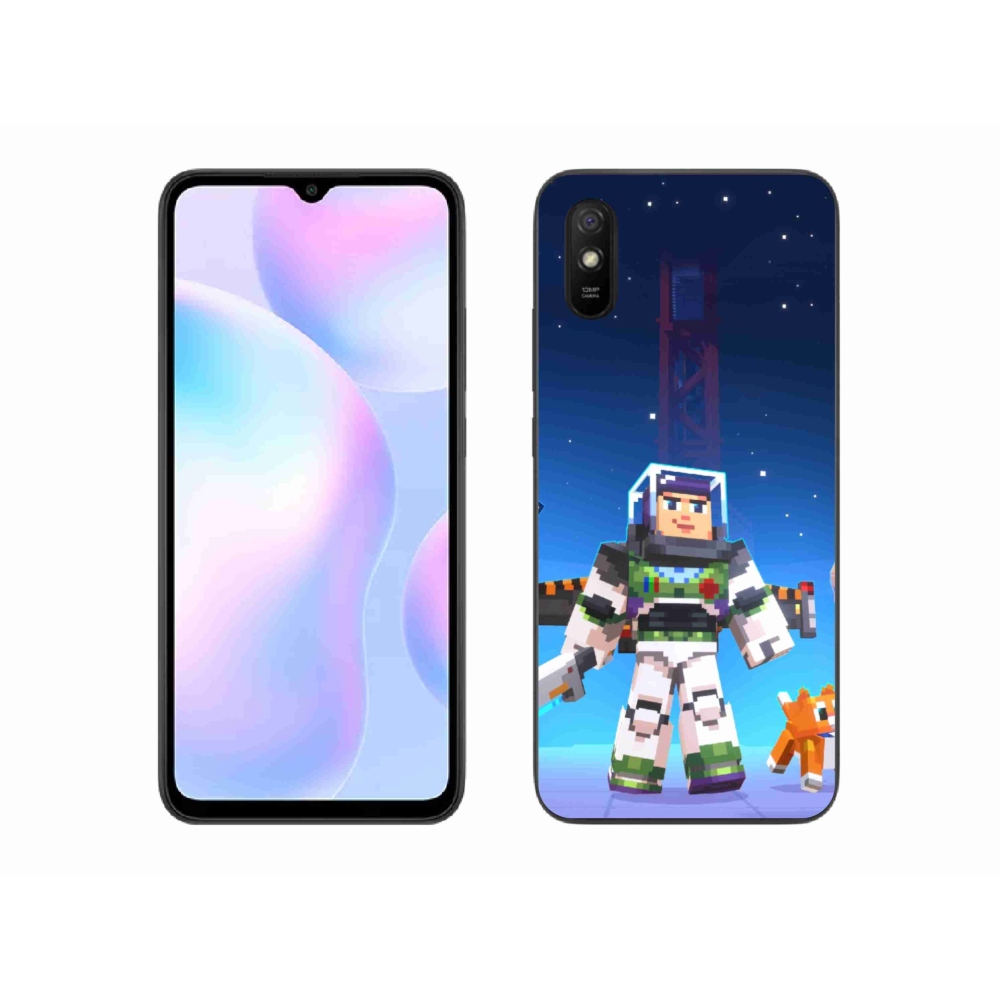 Gél borítás mmCase a Xiaomi Redmi 9A számára - minecraft 2