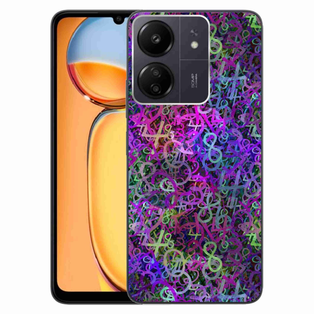 Gél borítás mmCase a Xiaomi Poco C65/Redmi 13C számára - absztrakt motívum 25