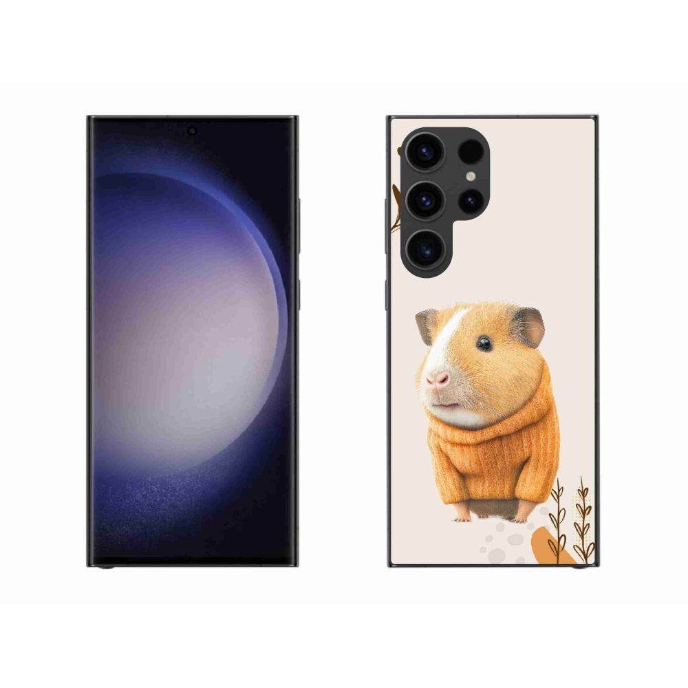 Gél borító mmCase Samsung Galaxy S23 Ultra 5G - tengerimalac pulóverben