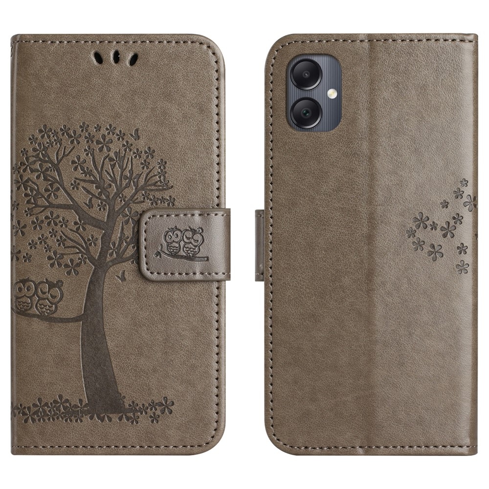 Fa könyv tok Samsung Galaxy A07 4G készülékhez - szürke