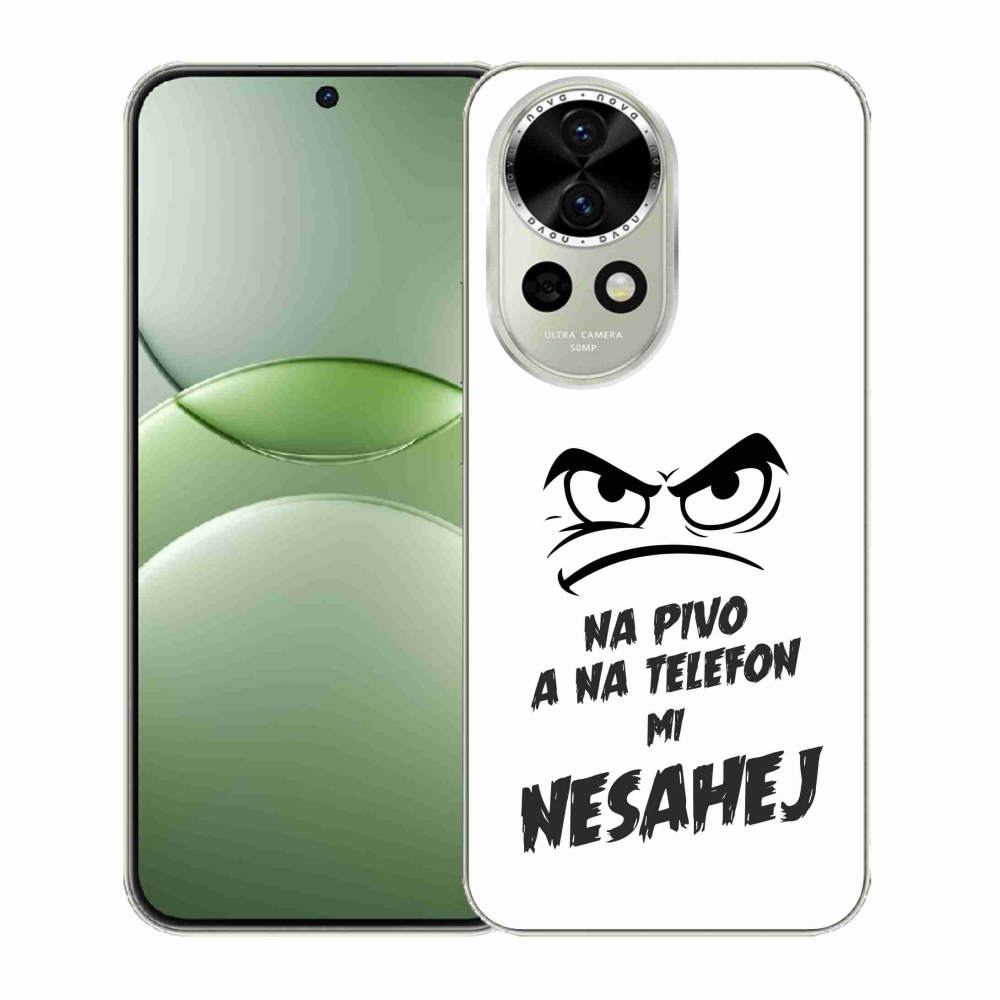 Gél borító mmCase a Huawei Nova 13 5G - sör motívum 2 fehér háttérhez