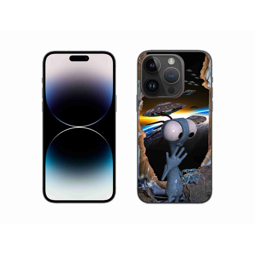 Zselés borítás mmCase iPhone 14 Pro készülékhez - idegen színű