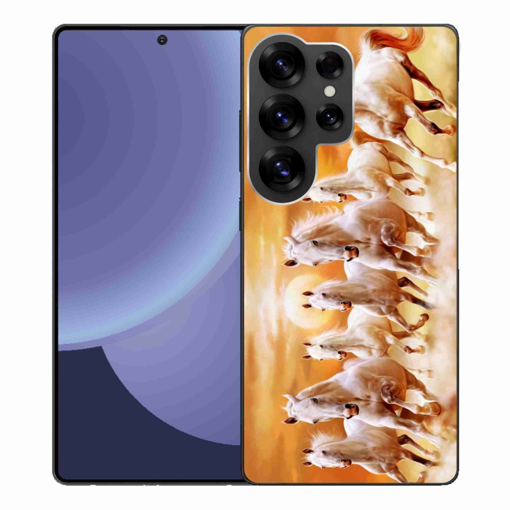 Gél védőhuzat mmCase Samsung Galaxy S25 Ultra - lovak 2