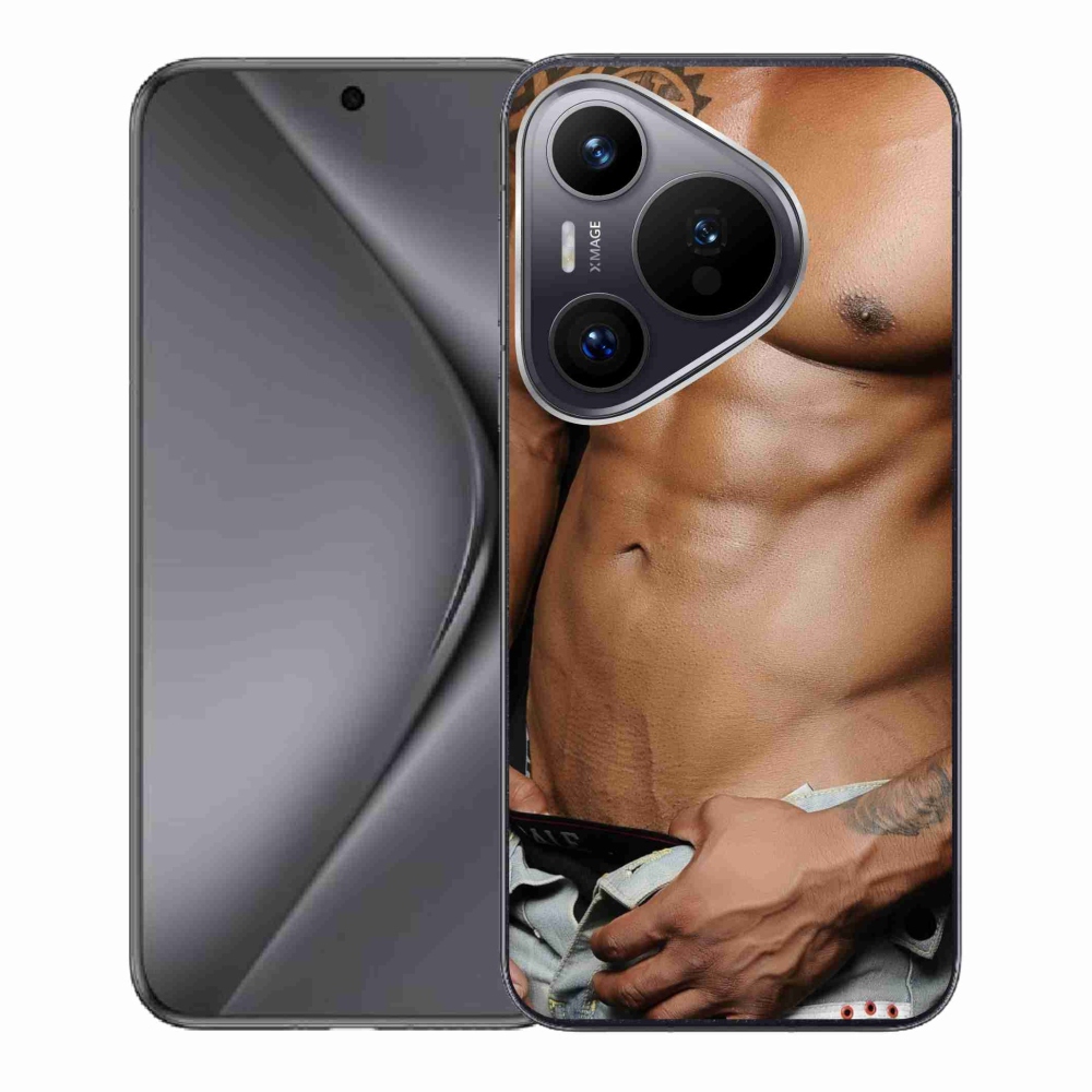 Gél borítás mmCase a Huawei Pura 70-hez - szexi férfi